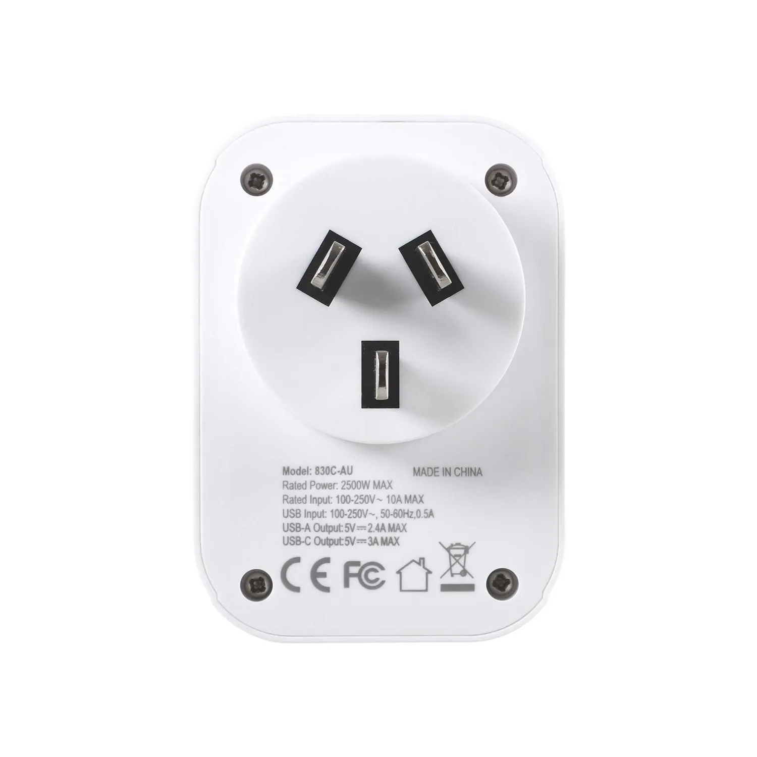 Lifeventure Travel Adapter USB Adapter mit 3 USB