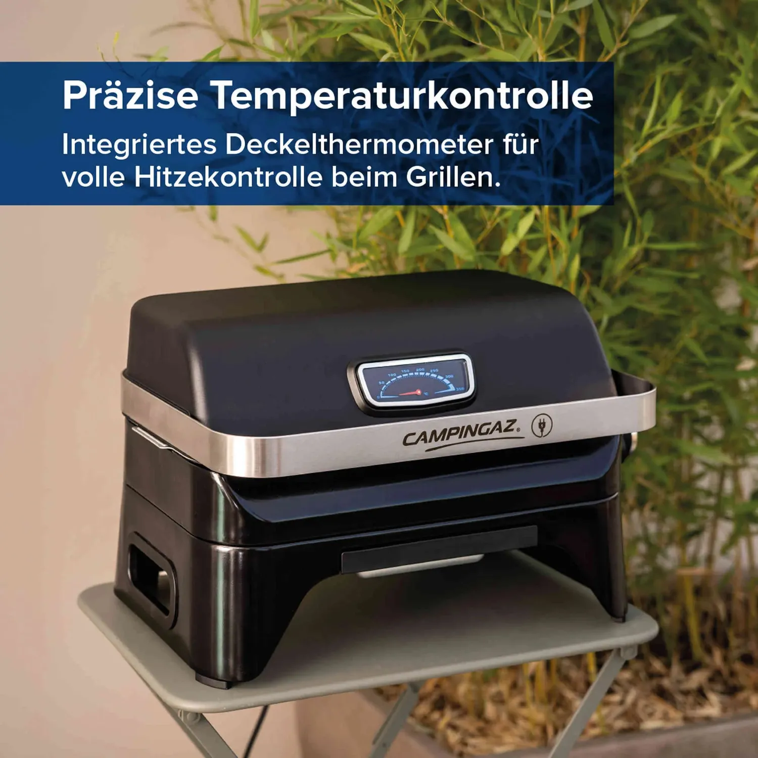 Campingaz Attitude 2go Elektrogrill 2000 Watt für Balkon