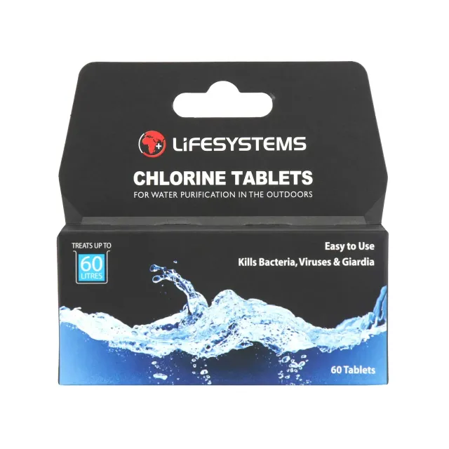 Lifeventure Chlorine Wasserreinigungstabletten 60L