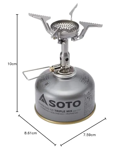 Soto Amicus Gaskocher 75 g ohne Piezozündung