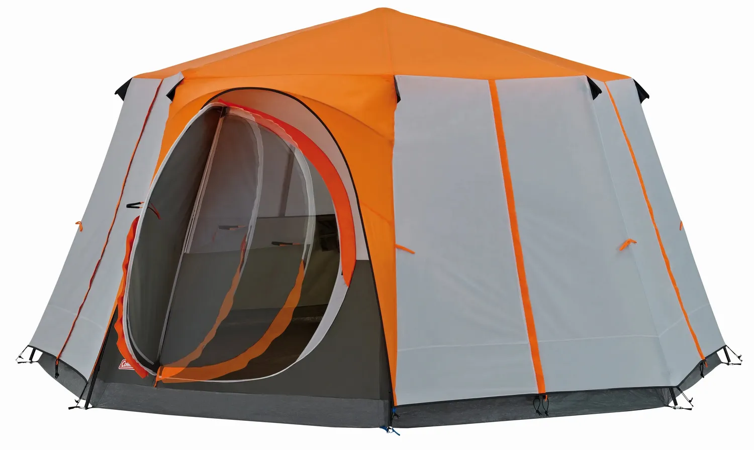 Coleman Octagon 8 Familienzelt 6-8 Personen orange