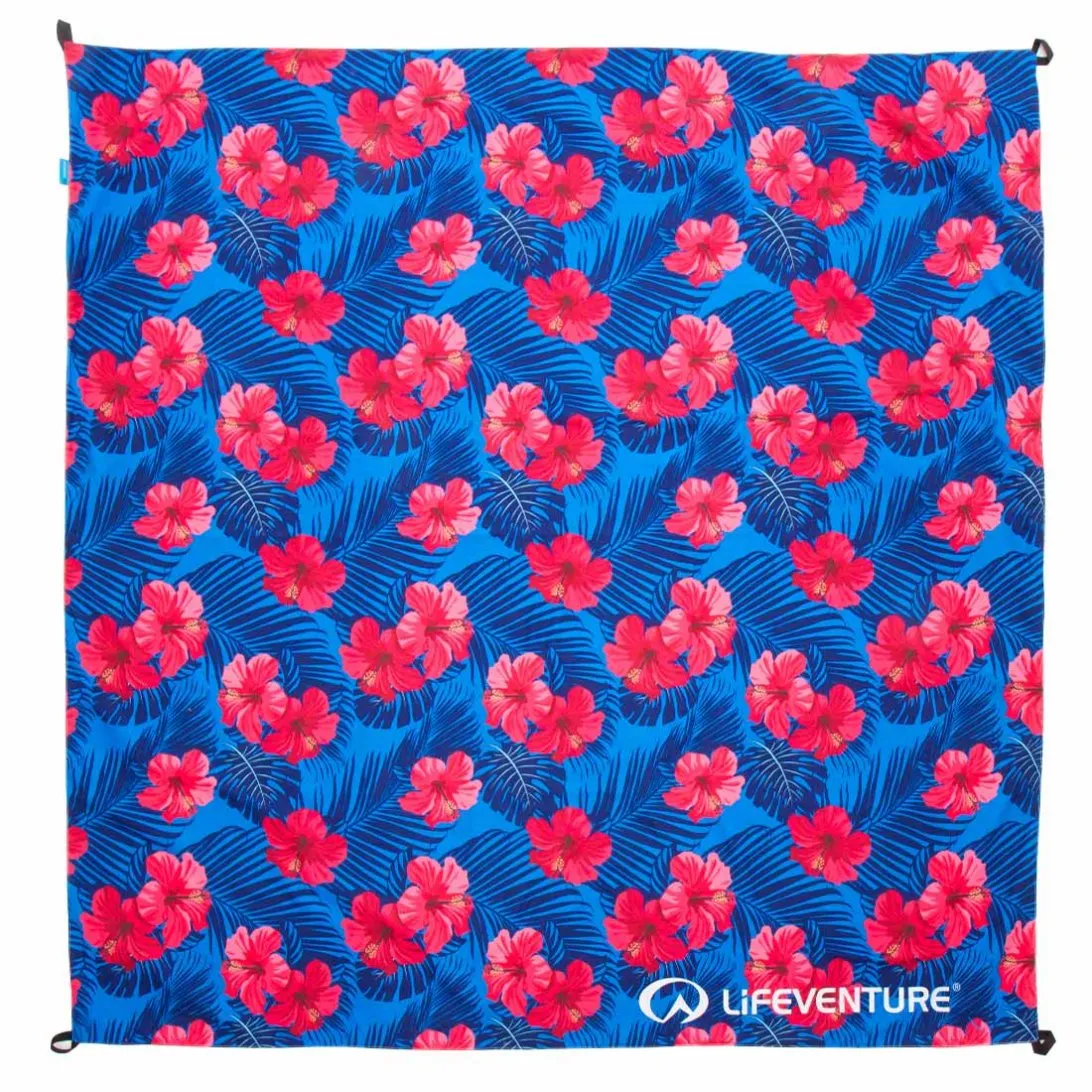 Lifeventure Picnic Blanket Picknickdecke Geometric Teal