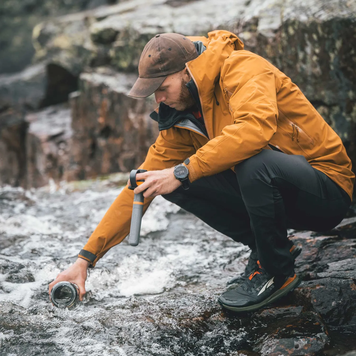 Lifeventure Water Filter Trinkflasche mit Virenfilter