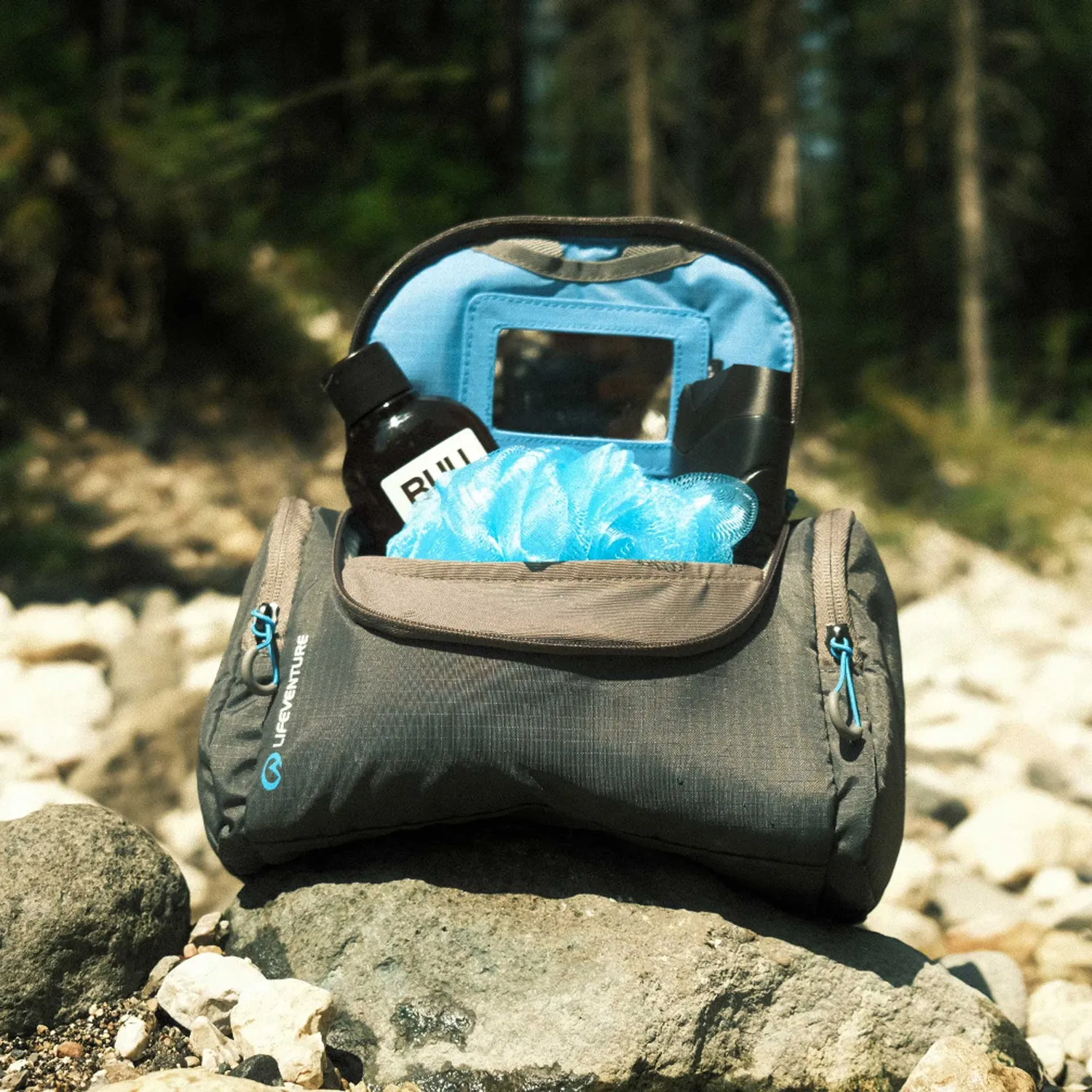 Lifeventure Hanging Wash Bag Kulturbeutel Ripstop