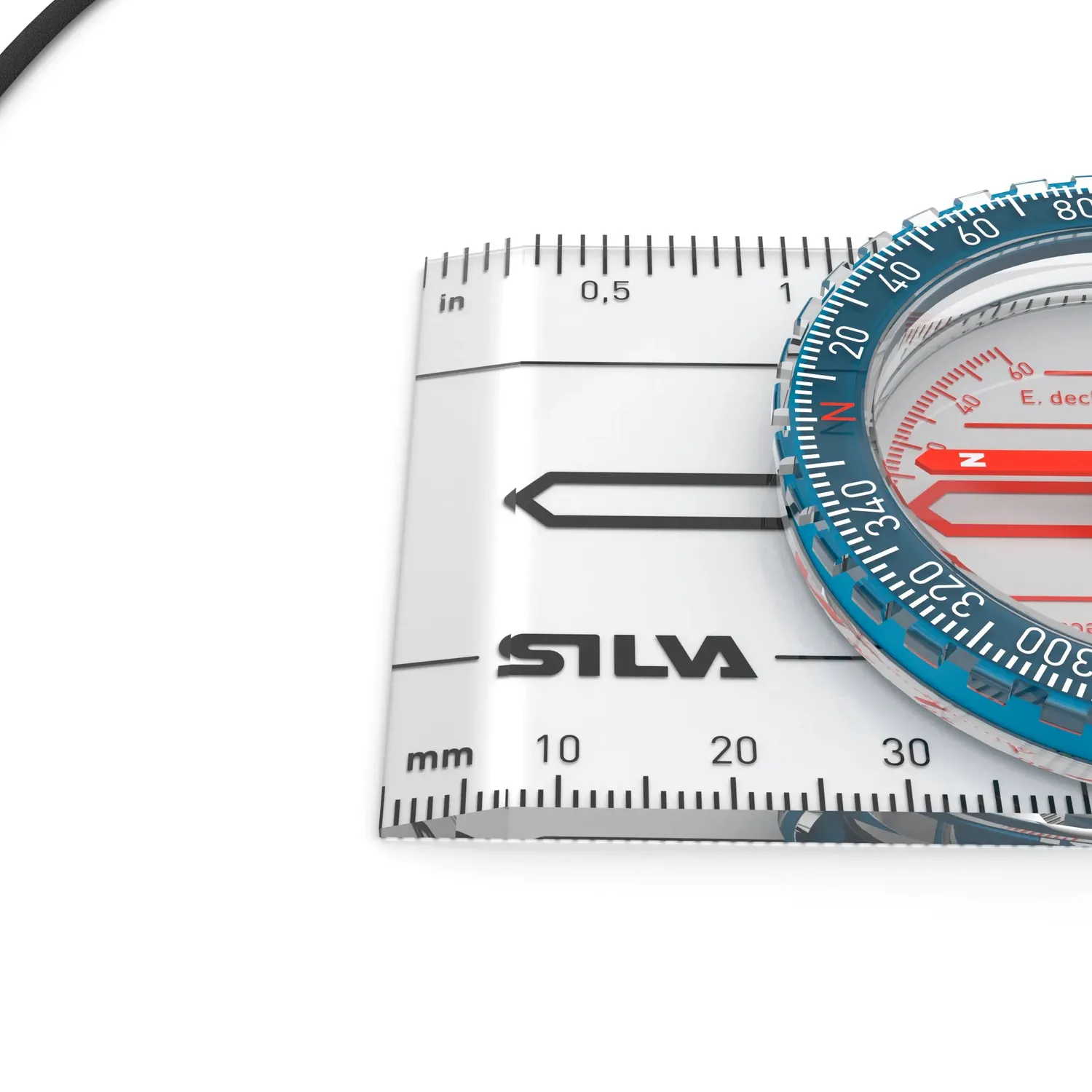 Silva Starter 1-2-3 Kompass Outdoor mit Schnur Einsteiger