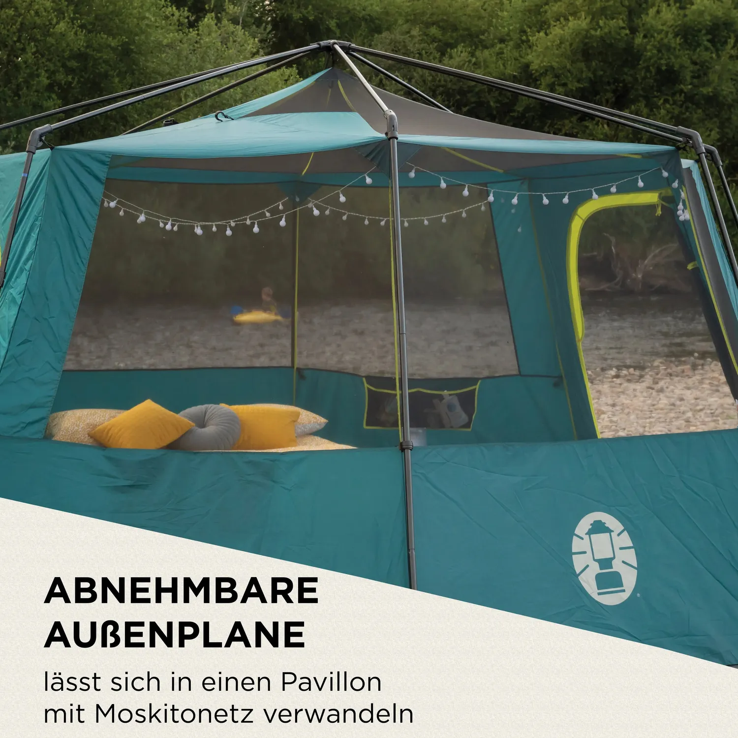 Coleman Octagon BlackOut Familienzelt 8 Personen