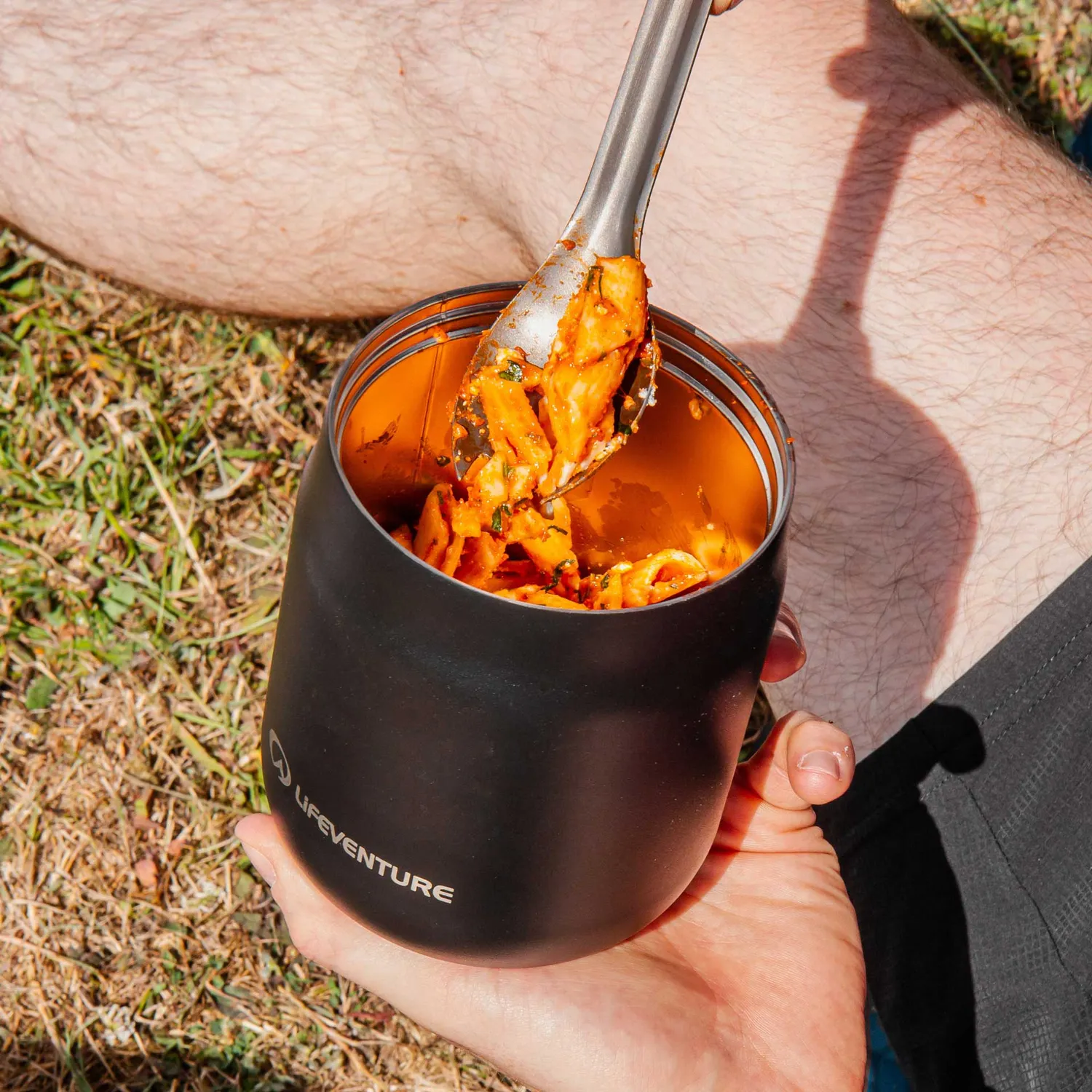 Lifeventure Food Flask Thermobehälter Matt Black