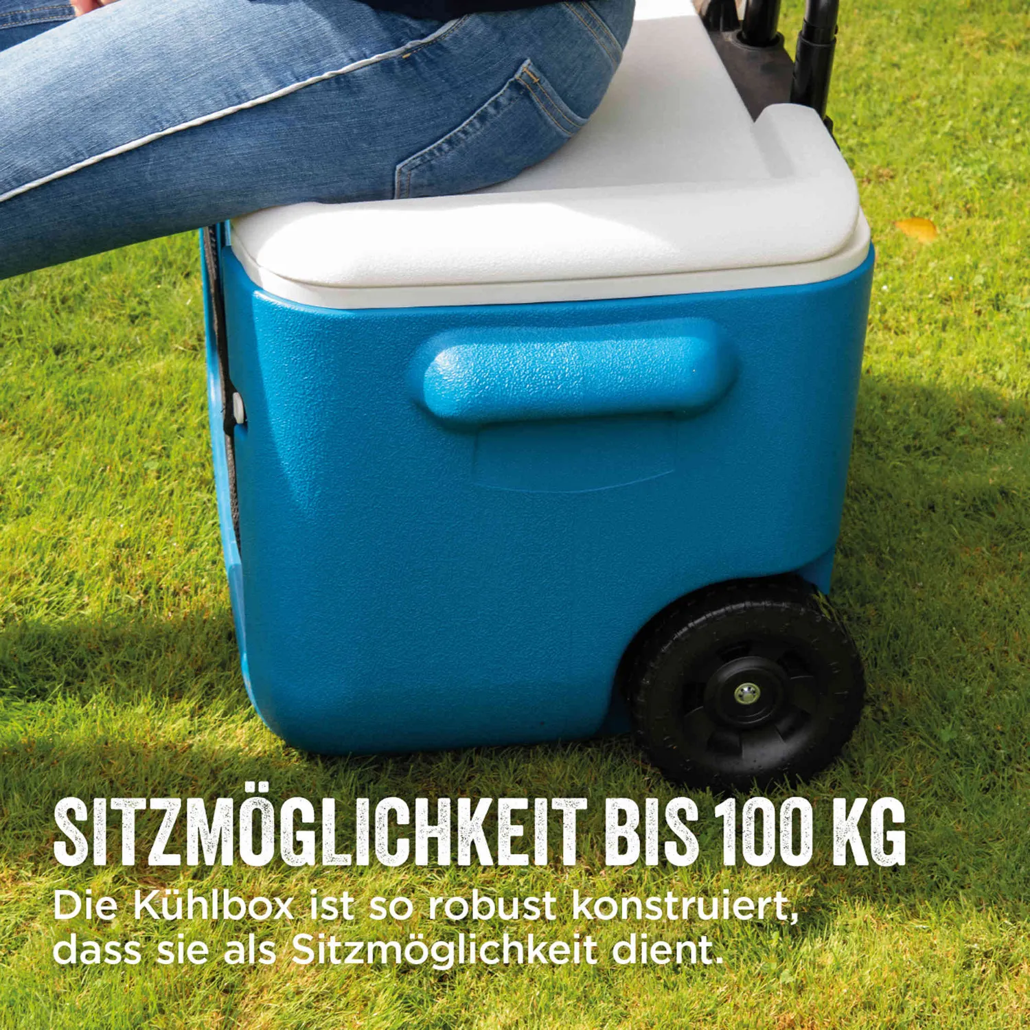 Coleman Polylite 50QT Wheeled Kühlbox 46 Liter 3-Tage