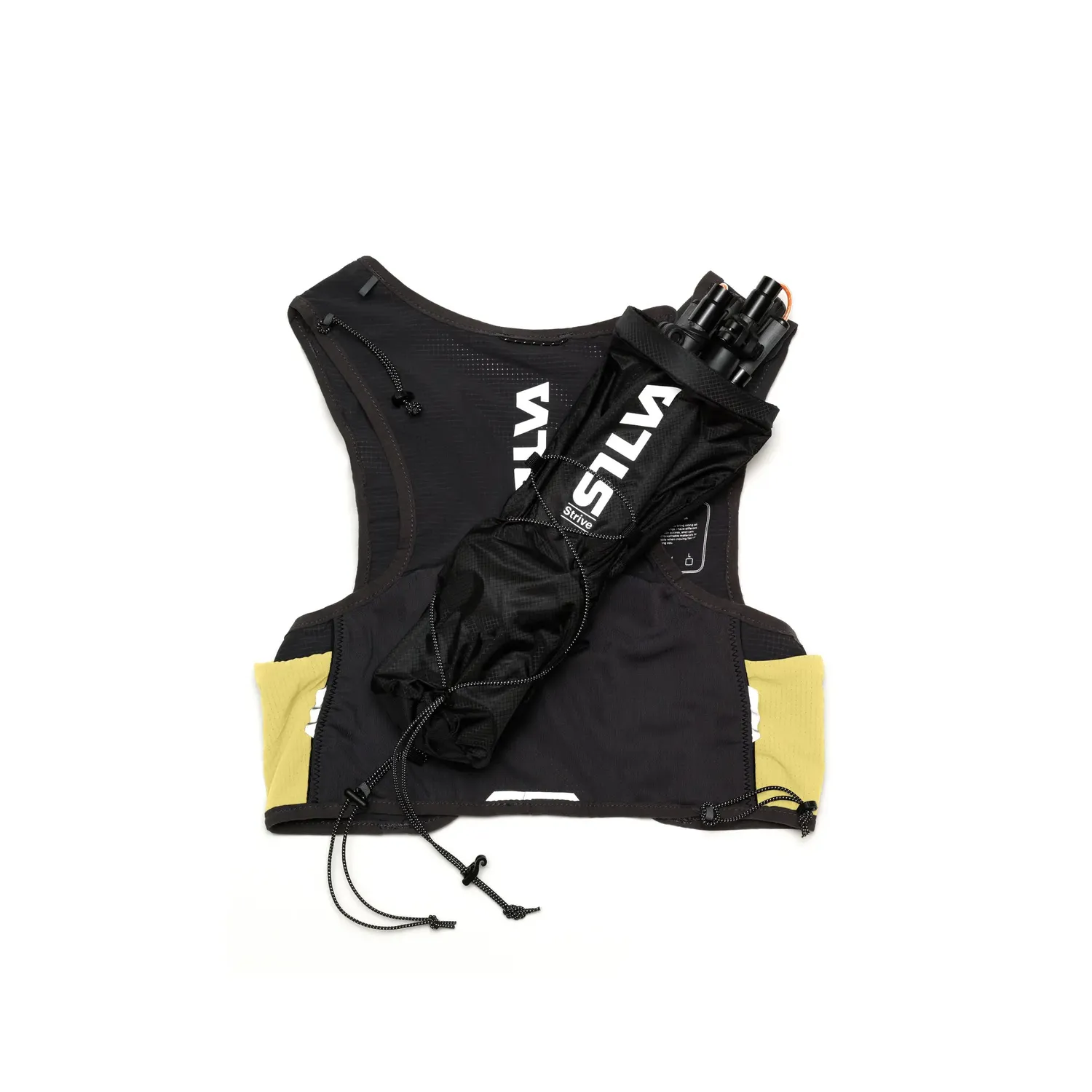 Silva Strive Fly 3L Laufweste Gelb + 2x 250 ml Flasks