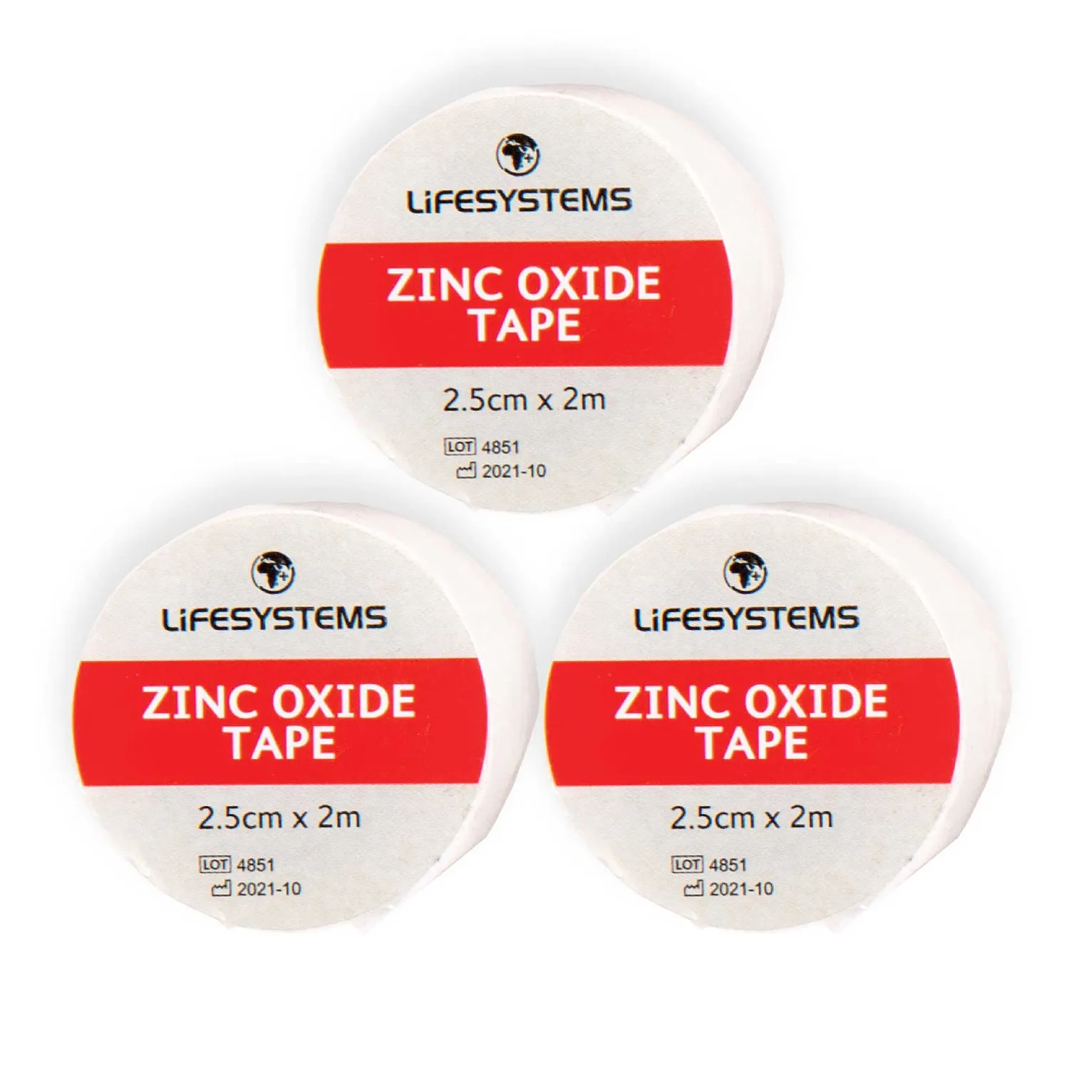 Lifeventure Zinkoxid Tape Sporttape 1,25cm x 5m starr