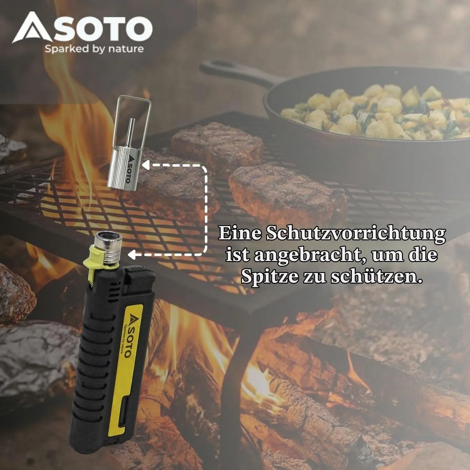 SOTO Fill Adapter Fülladapter Butangas 25g