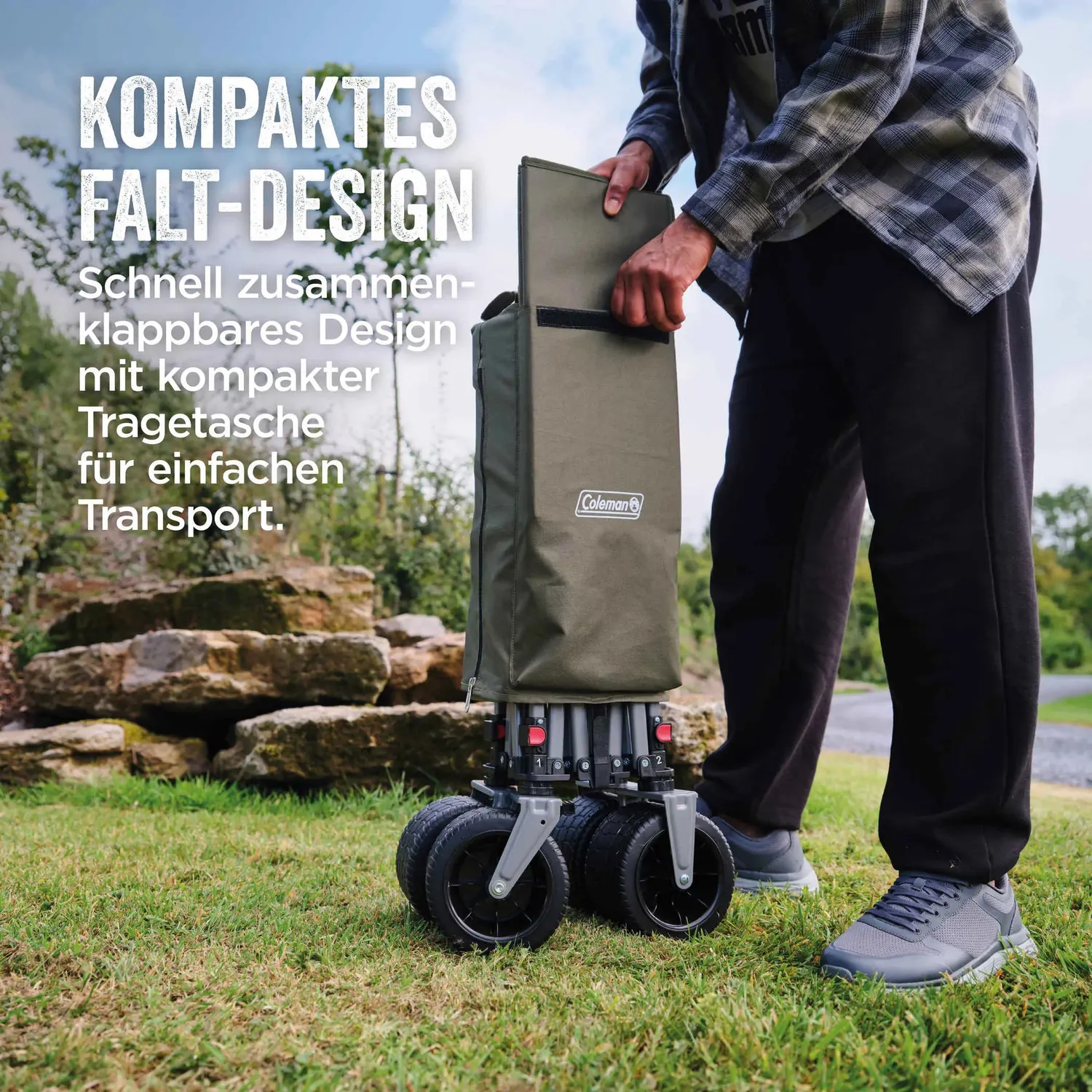 Coleman Ultimate Terrain Bollerwagen 180 kg 132 L