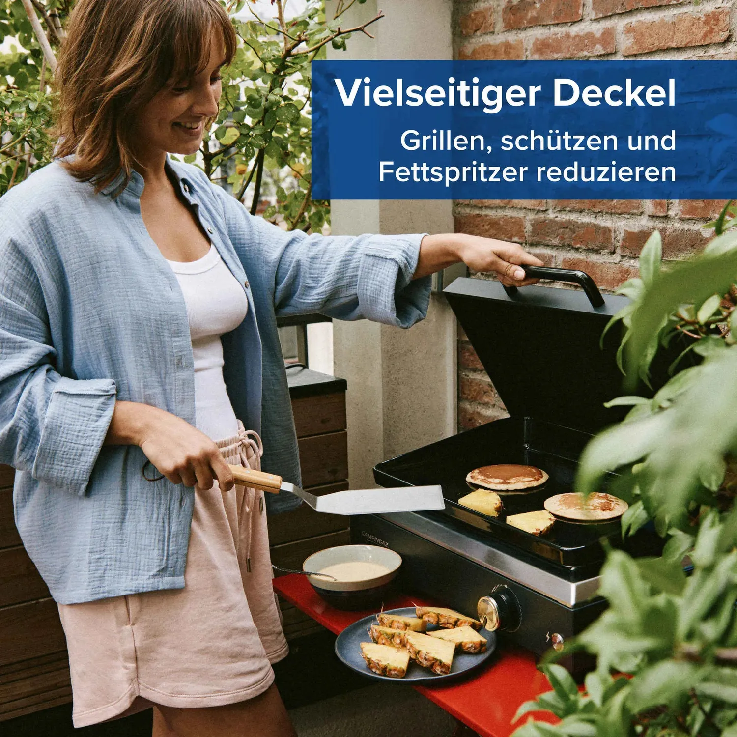 Campingaz Sigma 1 CV Plancha Gasgrill 1 Brenner