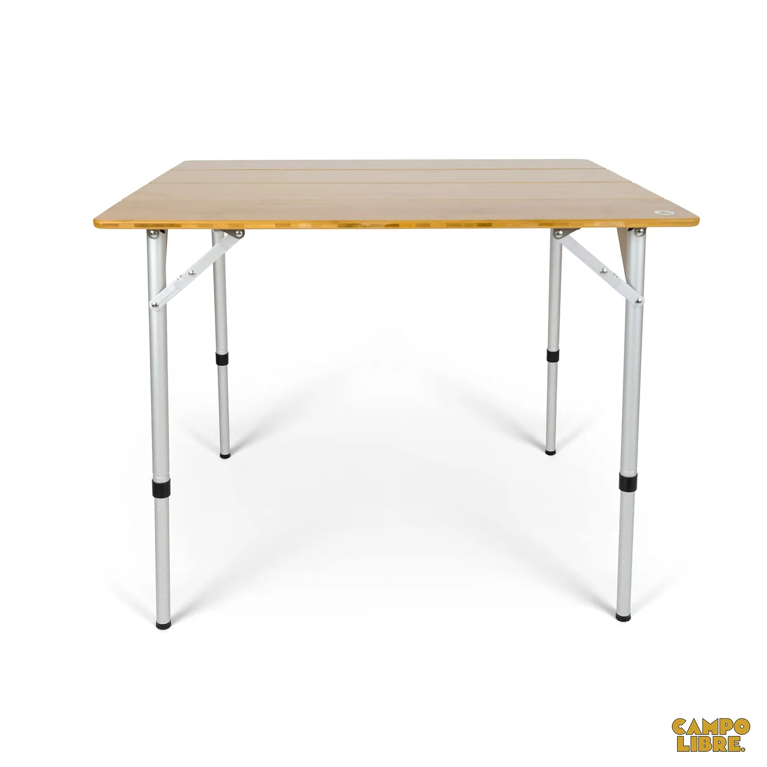 Campo Libre Lara Campingtisch Bambus höhenverstellbar 42-65 cm