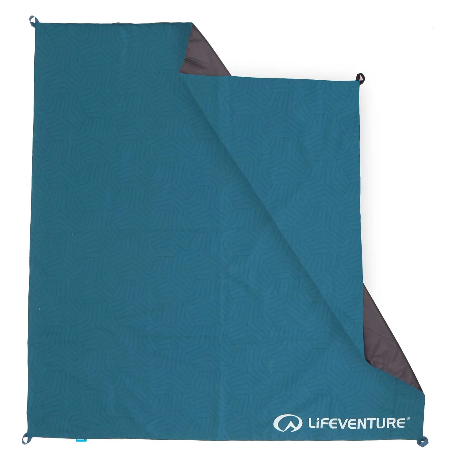 Lifeventure Picnic Blanket Picknickdecke Geometric Teal