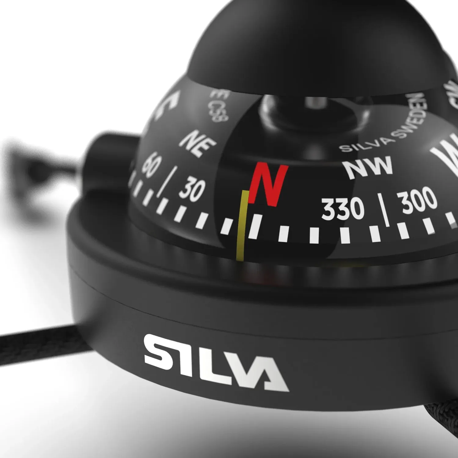 Silva 58 Kayak Kompass wasserdicht mit Gummibefestigung