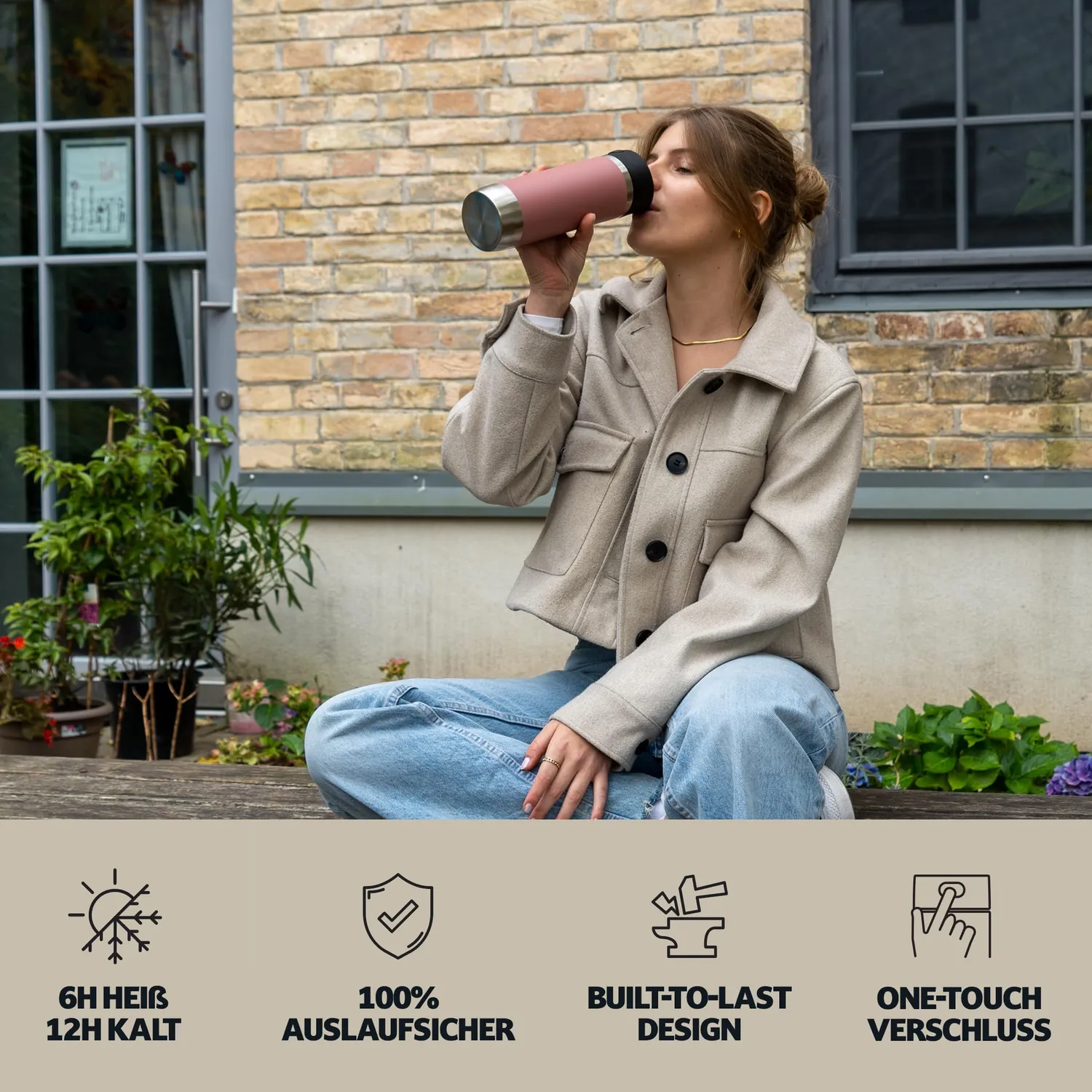 Campo Libre Anto Thermobecher 450ml auslaufsicher