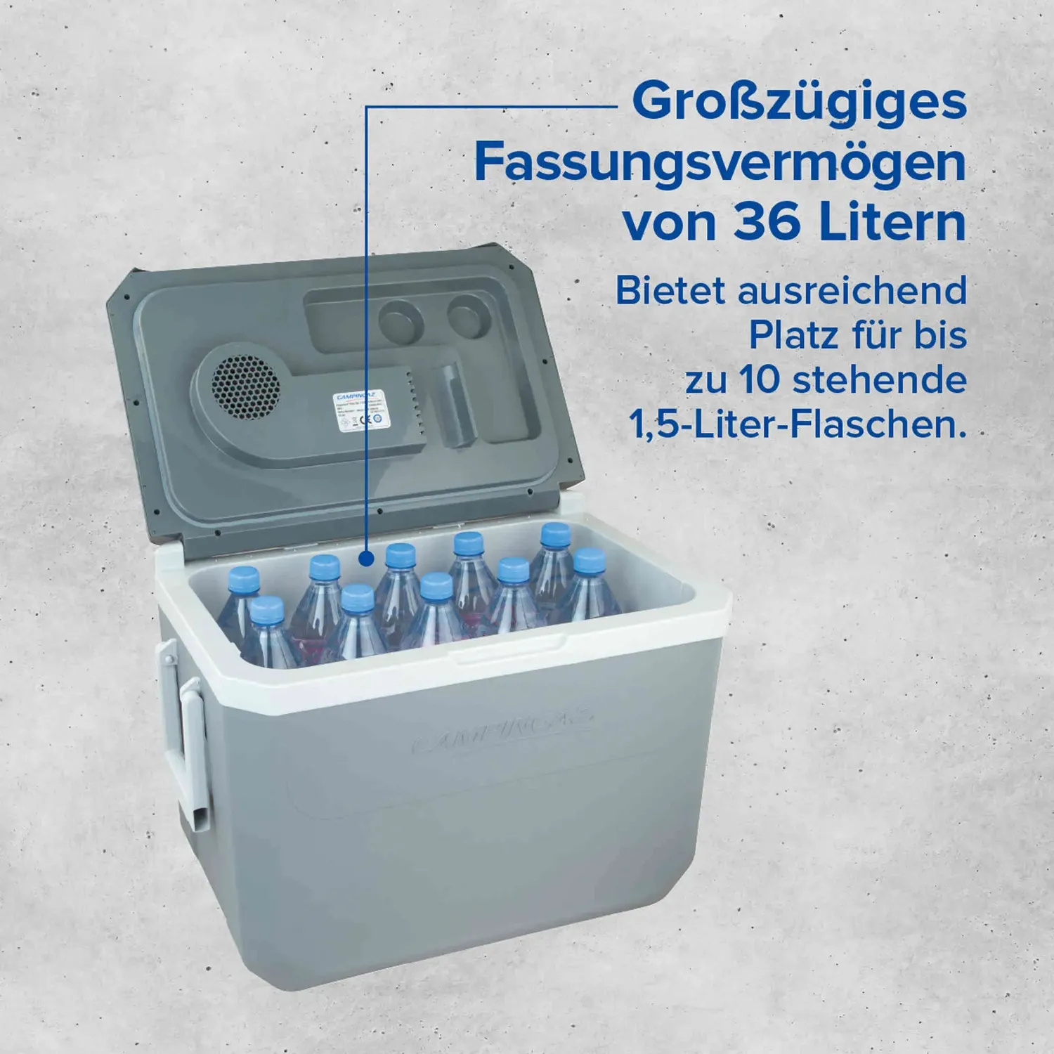 Campingaz Powerbox Plus 36L elektrische Kühlbox 12V leise