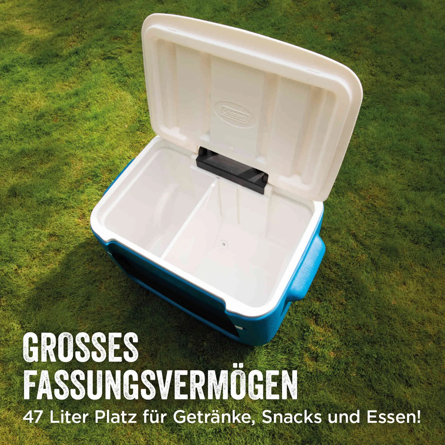 Coleman Polylite 50QT Wheeled Kühlbox 46 Liter 3-Tage