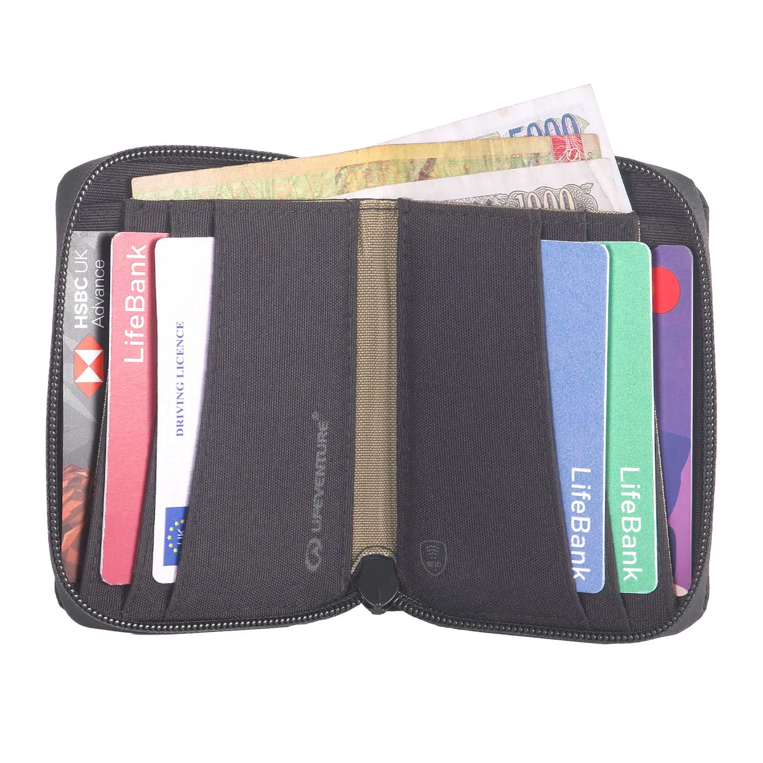 Lifeventure X-Pac RFID Bi-Fold Wallet Geldbörse