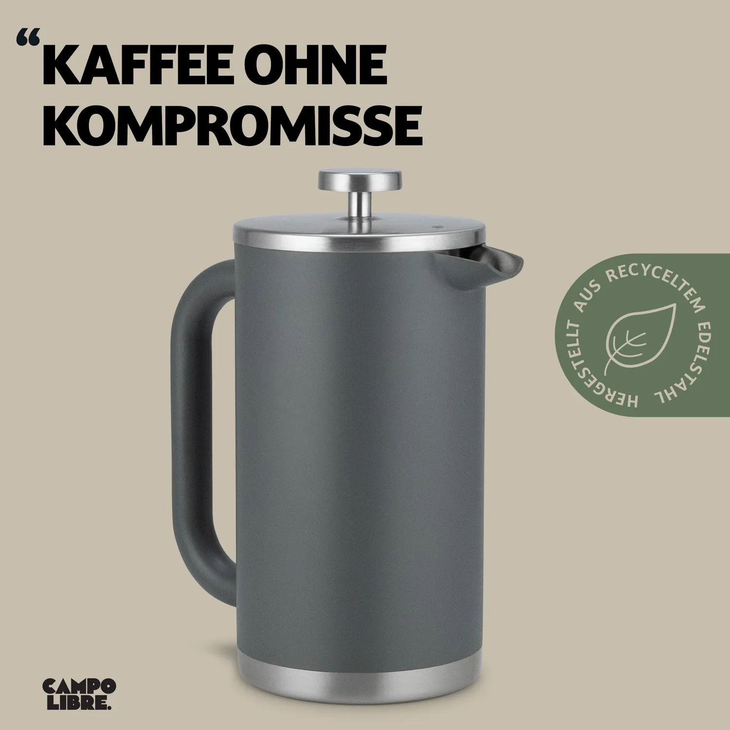 Campo Libre Giorgio French Press 1L Thermofunktion