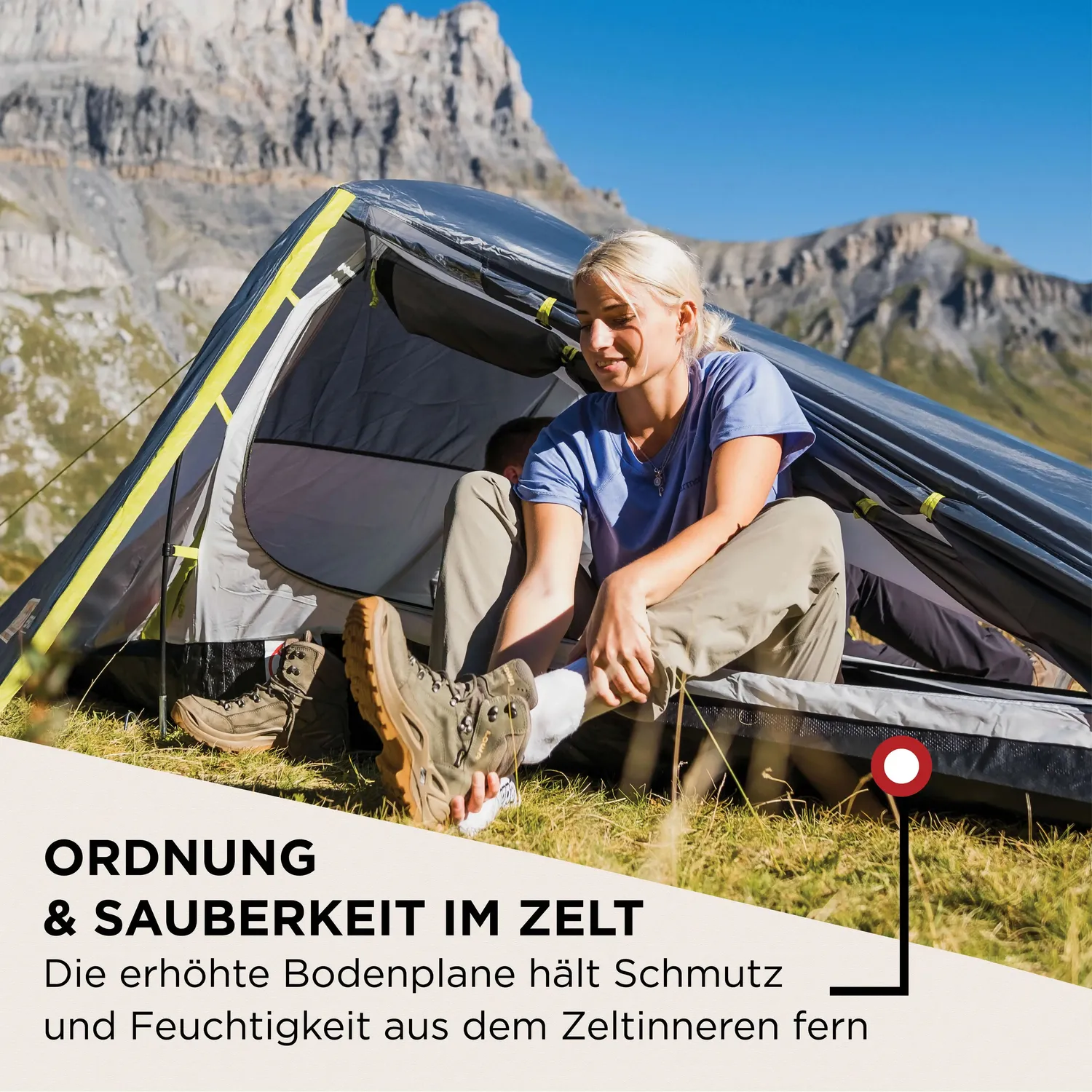 Coleman Bedrock 2 Trekkingzelt 2 Personen 3000 mm