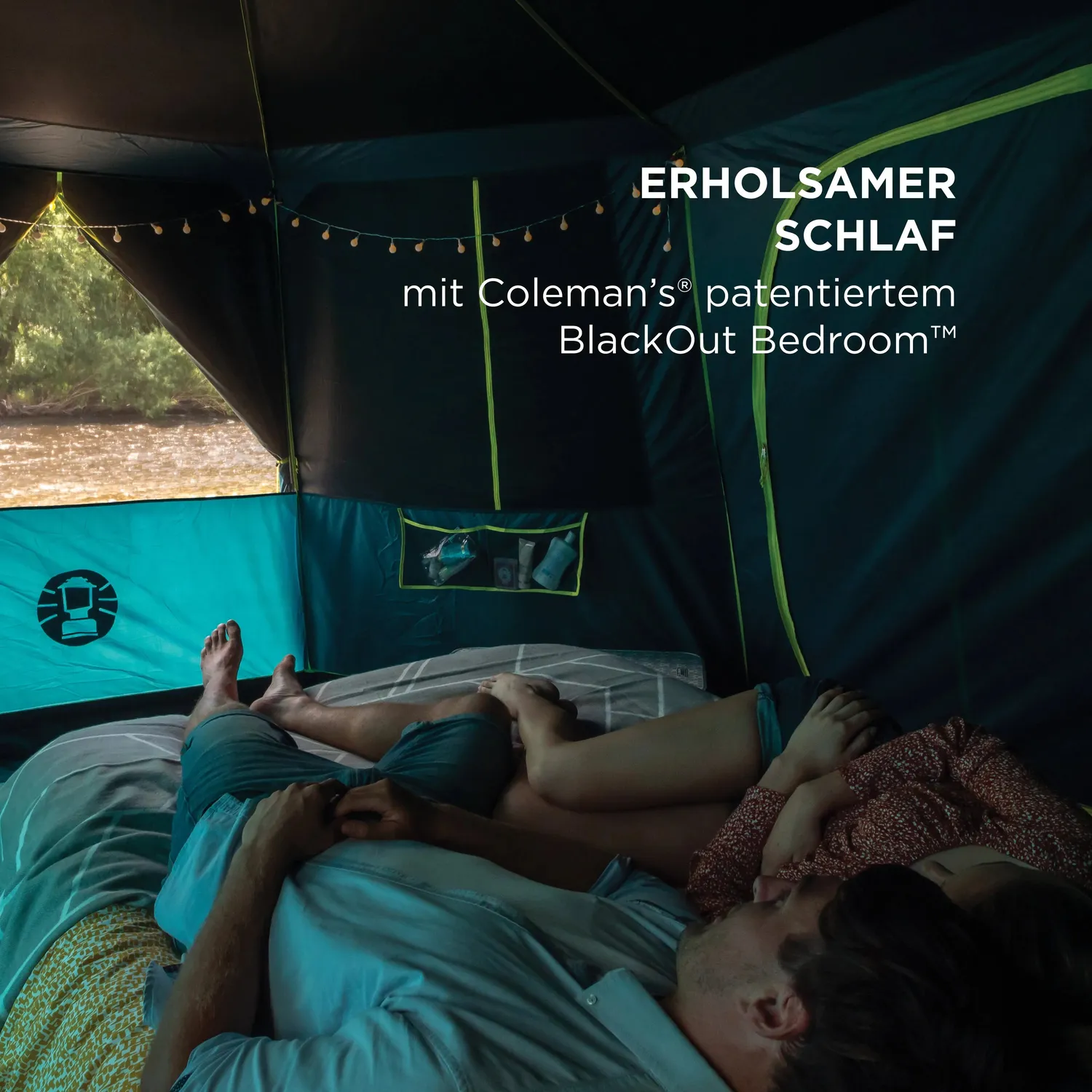 Coleman Octagon BlackOut Familienzelt 8 Personen