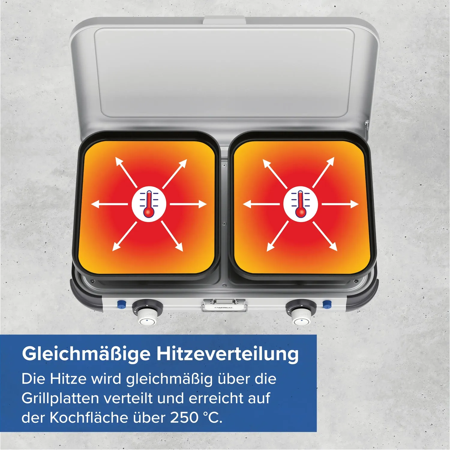 Campingaz Camping Kitchen 2 Grill & Go CV Kocher