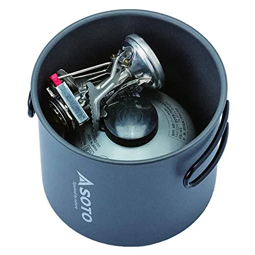 Soto Amicus Gaskocher Set New River Topf 1L ohne Piezo