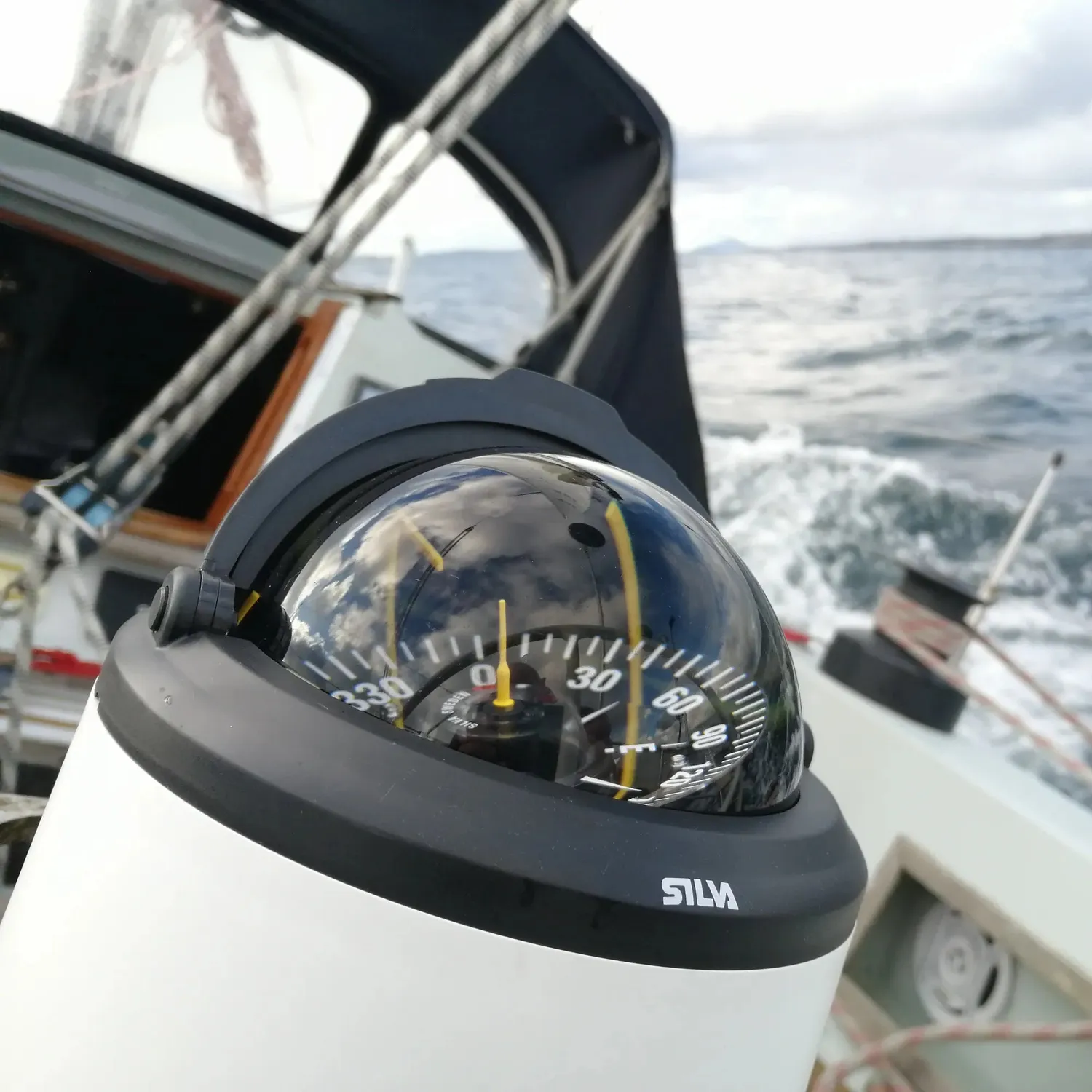 Silva 125T Bootskompass Piedestal 125 mm