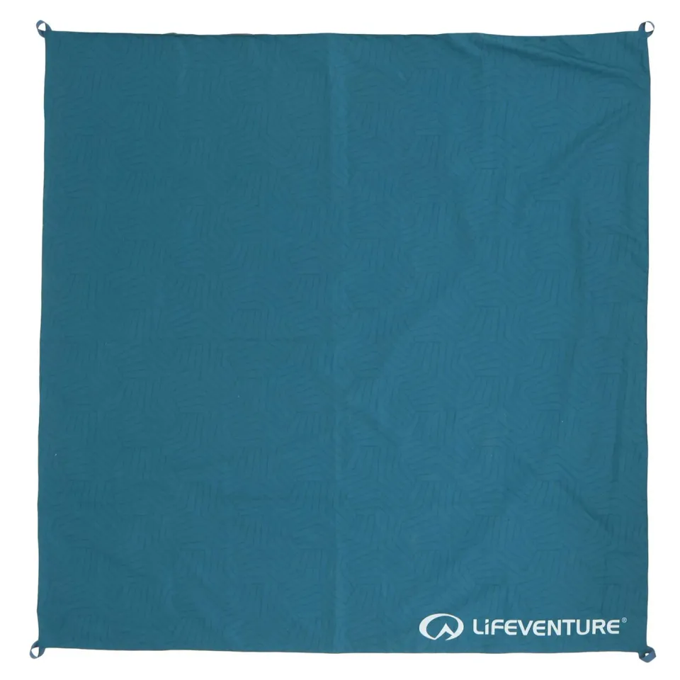 Lifeventure Picnic Blanket Picknickdecke Geometric Teal