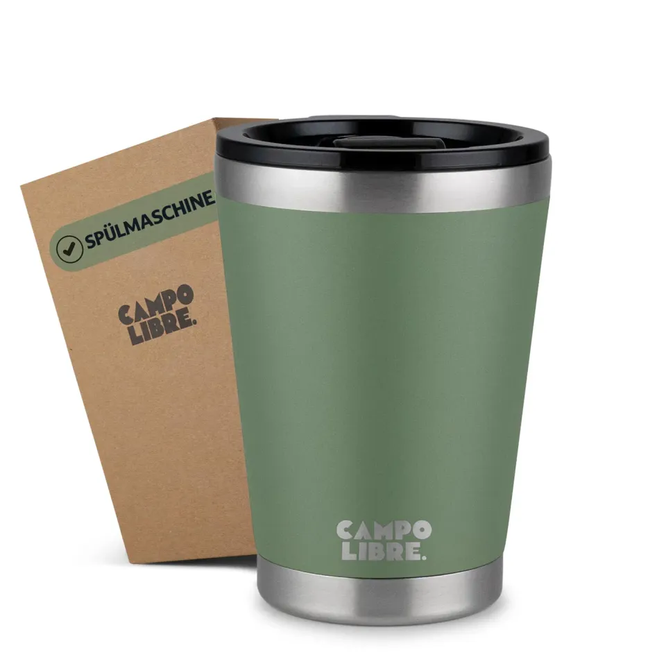 Campo Libre Bono 350ml Thermobecher Edelstahl mit Deckel