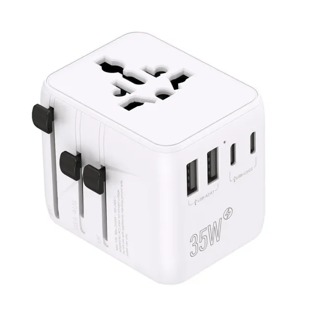 Lifeventure World Travel Adapter USB Fast Charge