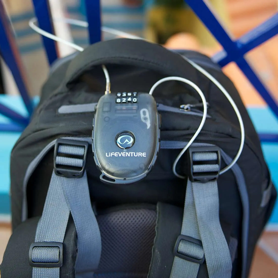 Lifeventure Cable Lock Kabelschloss 90cm Zahlencode