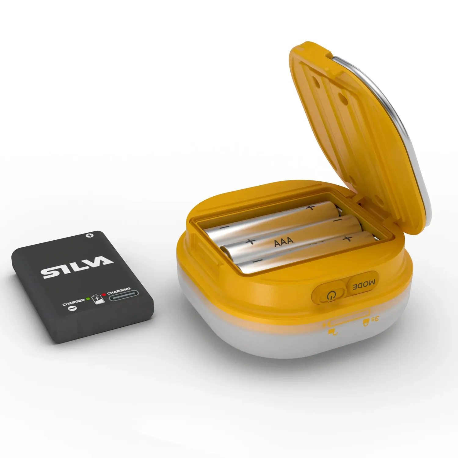 Silva Glow Campinglampe Yellow 250 Lumen dimmbar