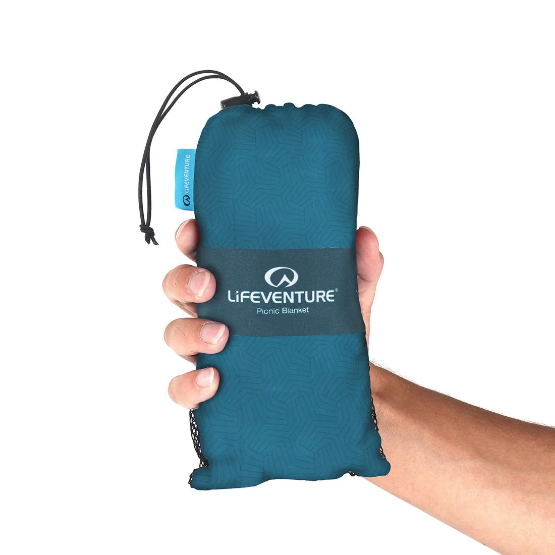 Lifeventure Picnic Blanket Picknickdecke Geometric Teal