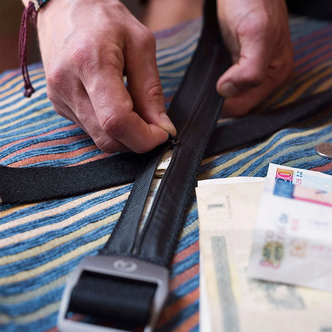 Lifeventure Travel Money Belt Geldgürtel mit Geheimfach