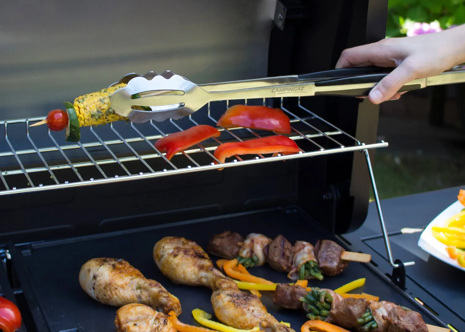 Campingaz Premium Grillzange Edelstahl extra lang