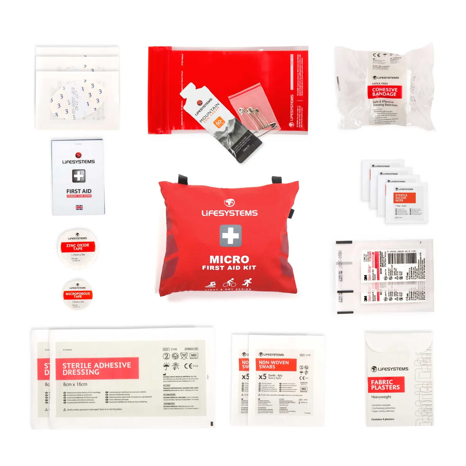 Lifeventure Light and Dry Micro Erste-Hilfe-Set leicht