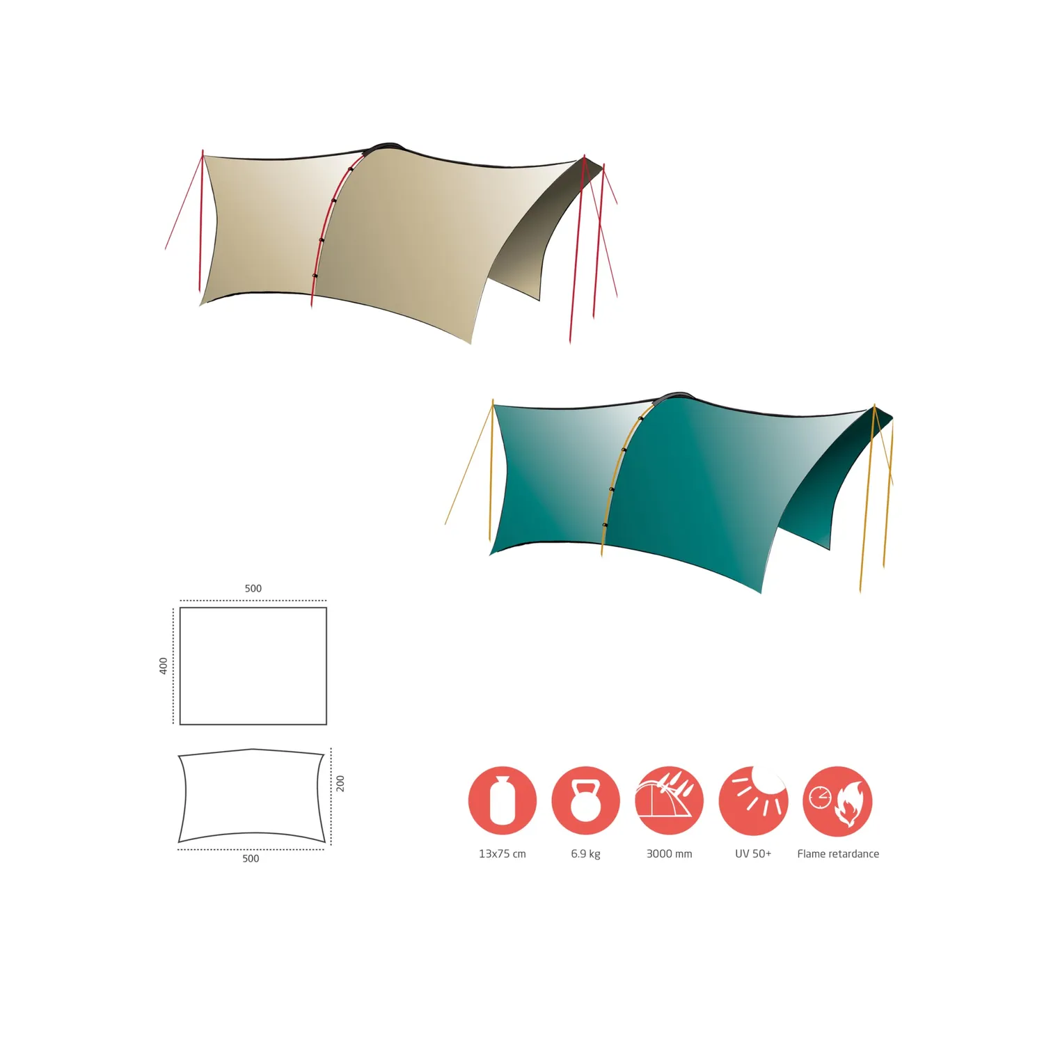Grand Canyon Tahuta Shelter 4 Pavillon Caneel Bay