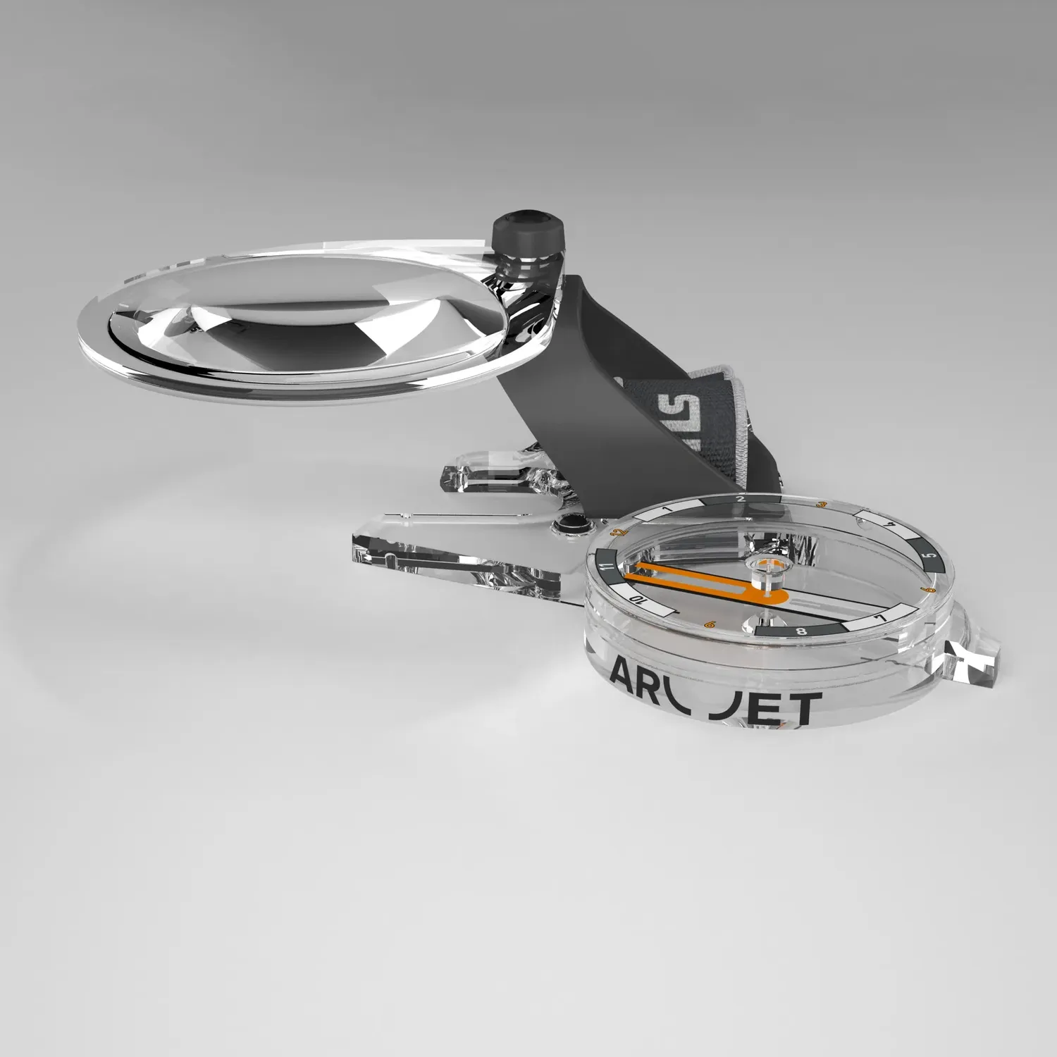 Silva Arc Zoom Kompasslupe für Arc Jet