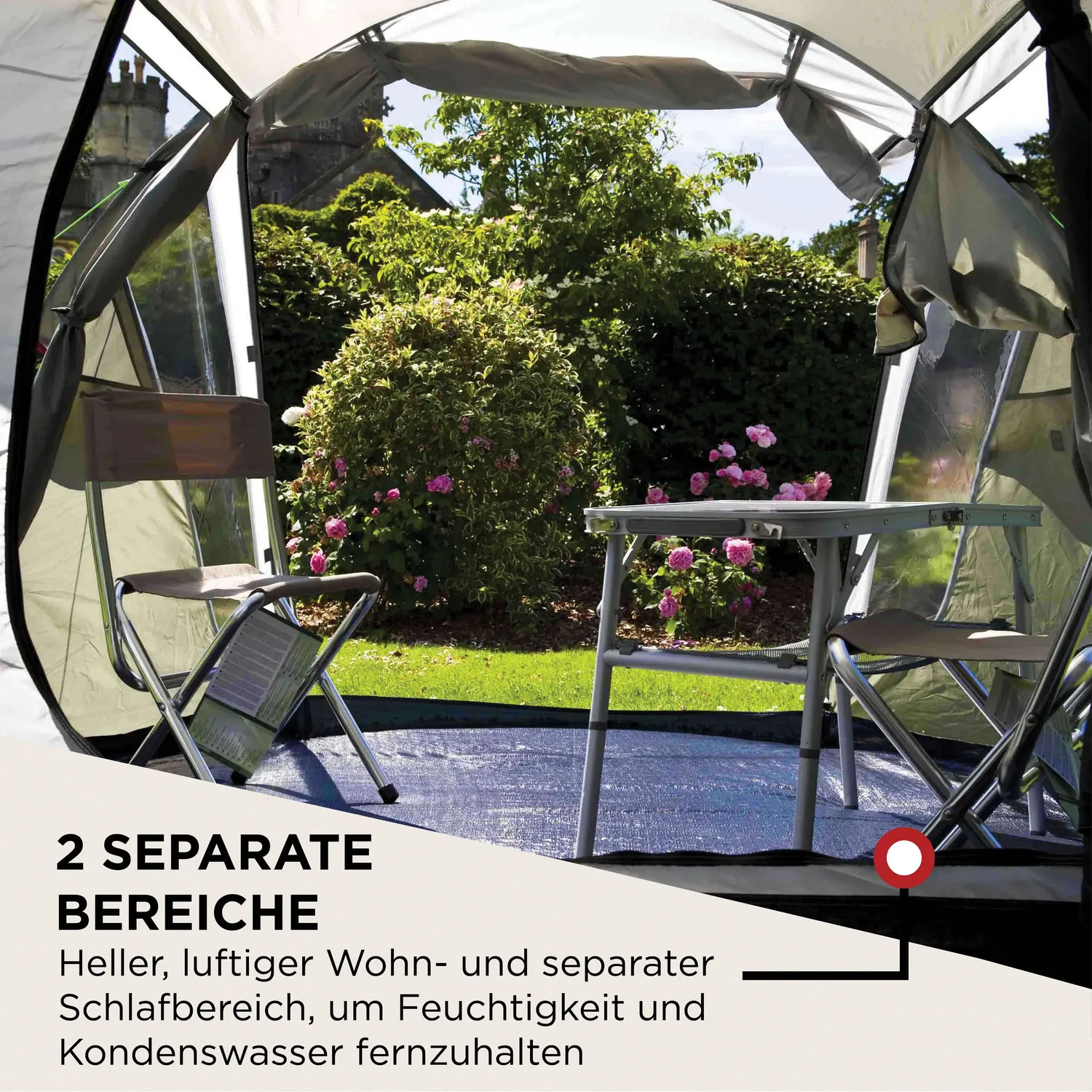 Coleman Coastline 3 Plus Tunnelzelt 3 Personen wasserdicht