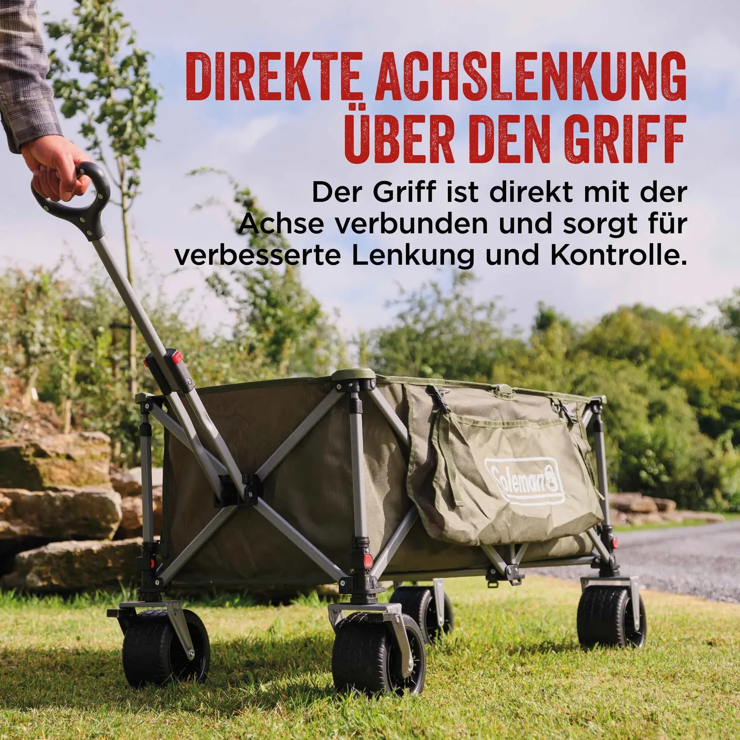 Coleman Ultimate Terrain Bollerwagen 180 kg 132 L