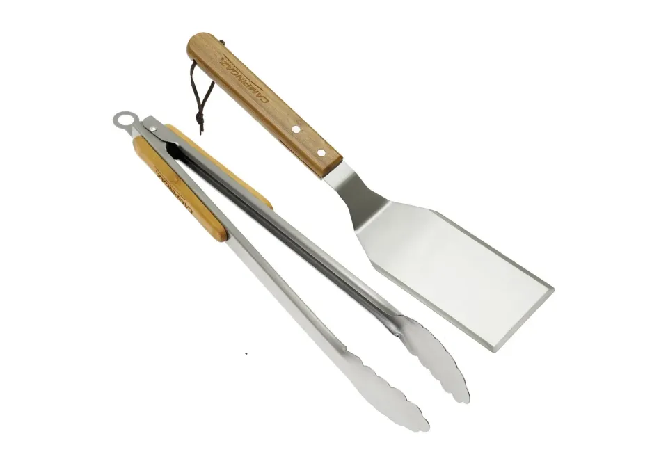 Campingaz Grillzange Grillspatel Set Edelstahl 2-teilig
