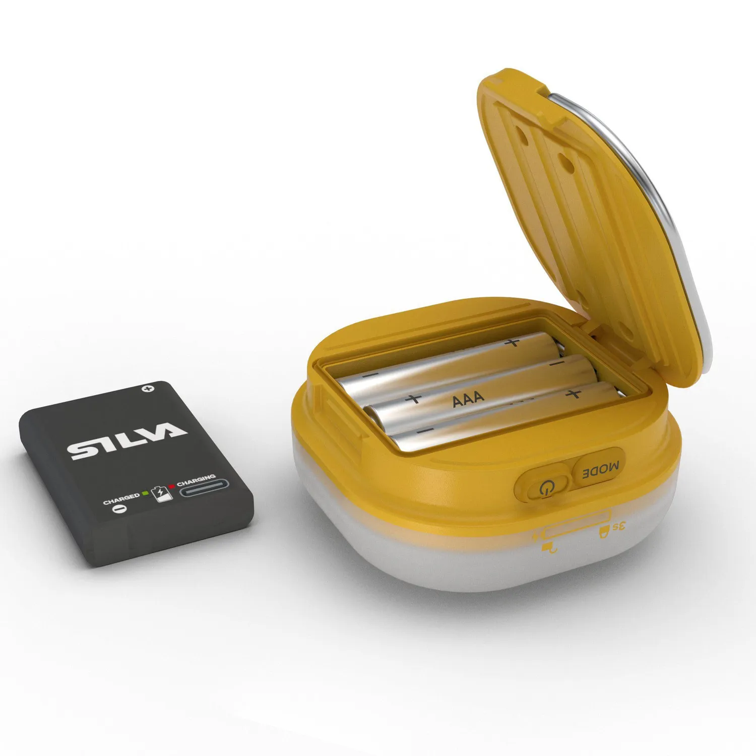 Silva Glow Campinglampe Yellow 3er-Pack 250 lm