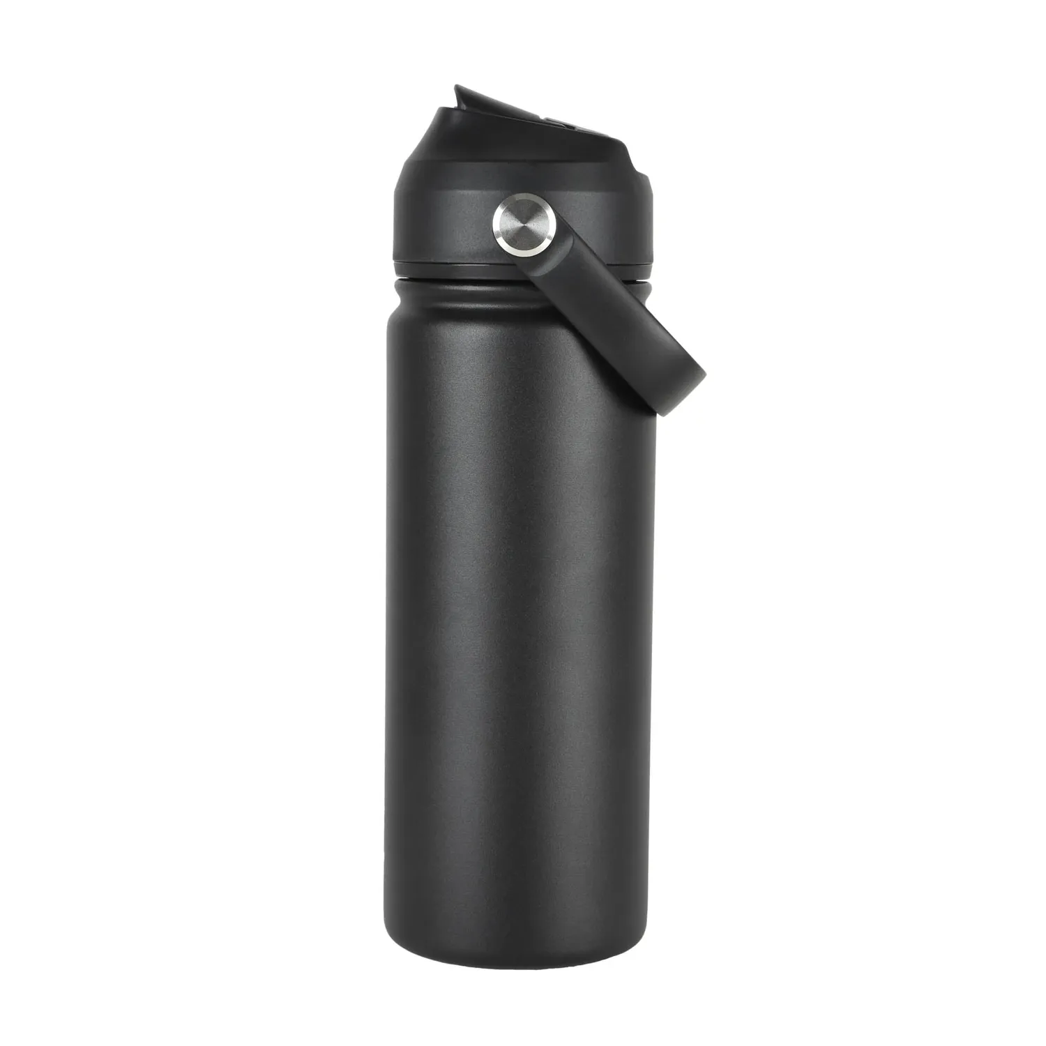 Lifeventure Flip-Top Flask Trinkflasche 500 ml Schwarz