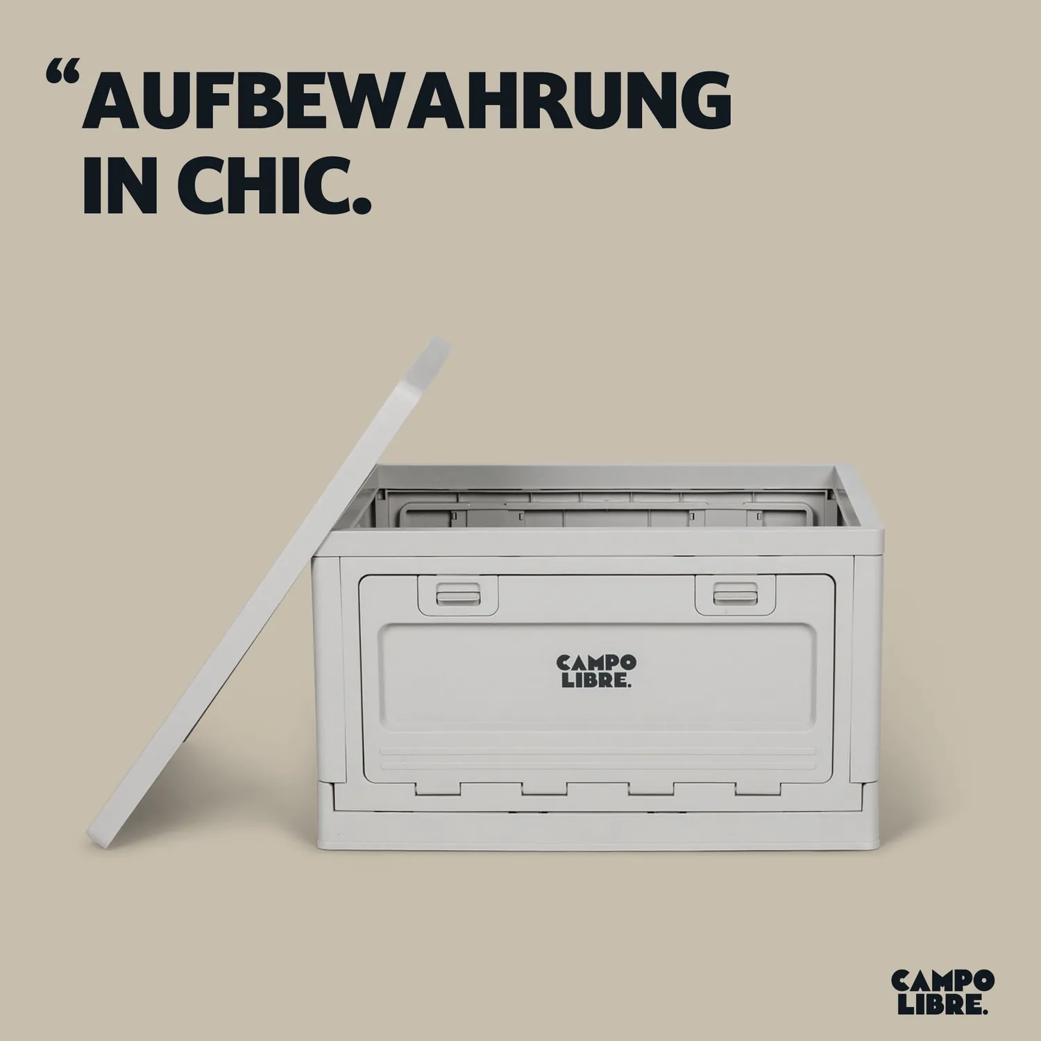 Campo Libre LAMA Aufbewahrungsbox faltbar 20 kg stapelbar