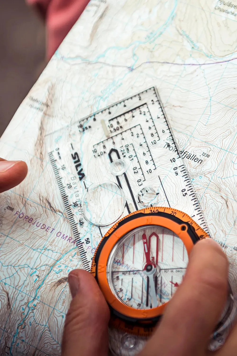 Silva Expedition Kompass Linealkompass mit Neigungsmesser