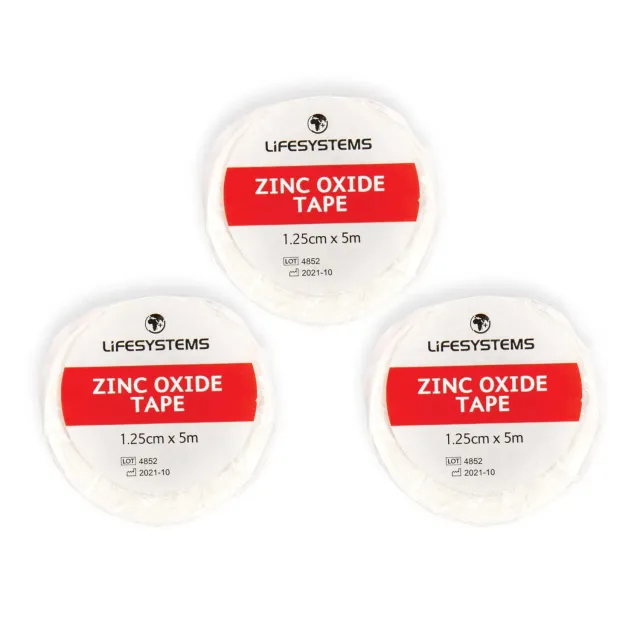 Lifeventure Zinkoxid Tape Sporttape 1,25cm x 5m starr