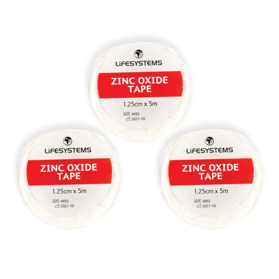Lifeventure Zinkoxid Tape Sporttape 1,25cm x 5m starr